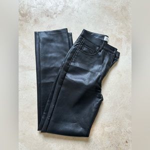 Aritzia vegan leather Melina pants